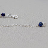 Lapis & Pearl Beads Bracelet