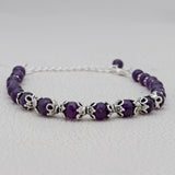 Amethyst Beads Bracelet