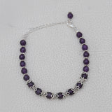 Amethyst Beads Bracelet