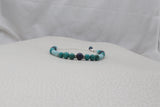 Lapis 'Larimar ' Turquoise Beads Bracelet