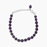 Amethyst Beads Bracelet
