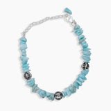 Larimar Beads Bracelet
