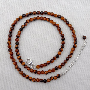 Tiger Eye Beads Necklace