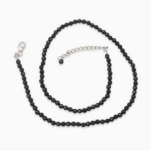 Black Onyx Round Beads Necklaces
