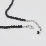 Black Onyx Round Beads Necklaces