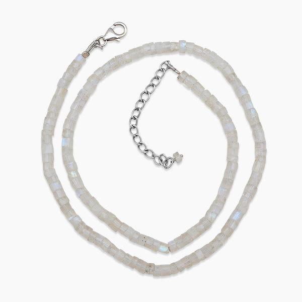 Rainbow Moonstone Beads Necklaces
