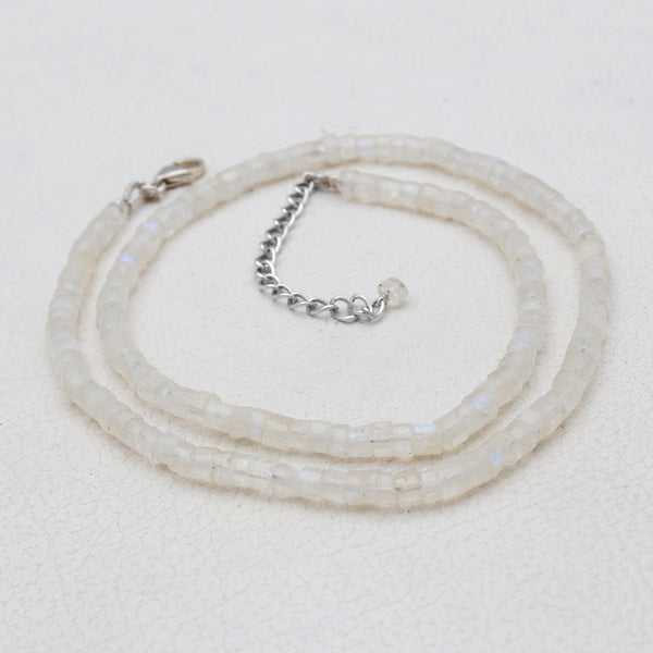 Rainbow Moonstone Beads Necklaces