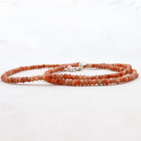 Sunstone Beads Necklace