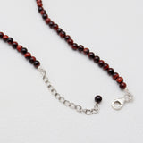 Red Tiger Eye Beads Necklaces