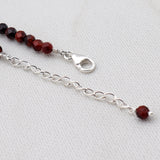 Red Tiger Eye Beads Necklace