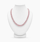 Pink Quartz Beads Necklace