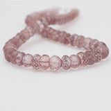 Pink Quartz Beads Necklace