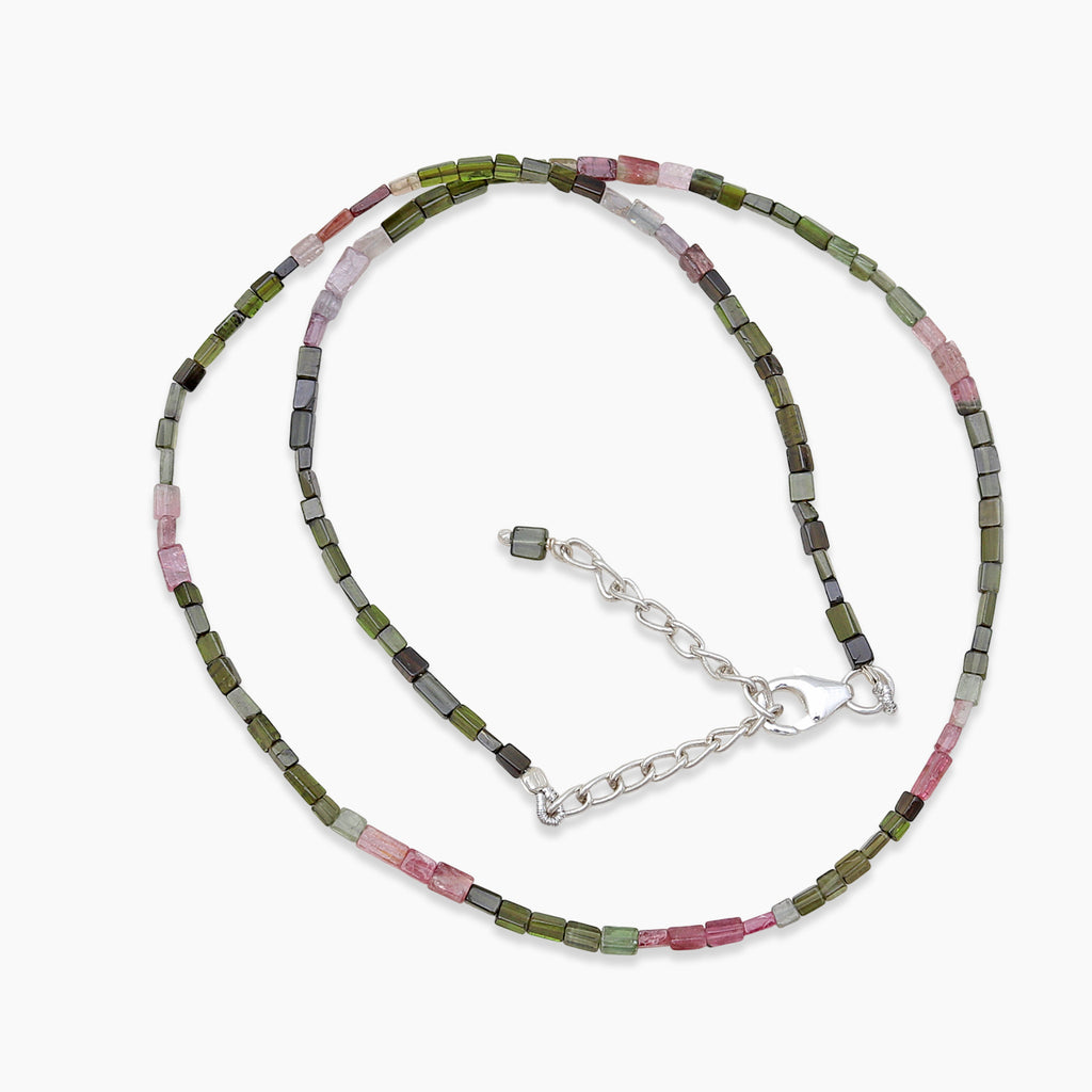 Multicolor Tourmaline Necklace - Tourmaline Beads
