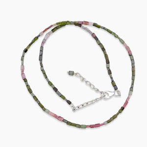 Multicolor Tourmaline Necklace - Tourmaline Beads