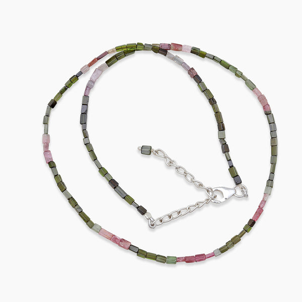 Multicolor Tourmaline Necklace - Tourmaline Beads