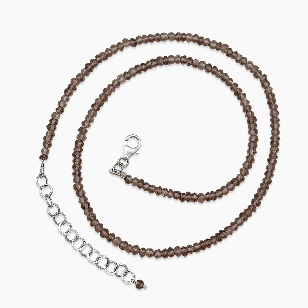 Natural Smoky Quartz Beads Necklaces