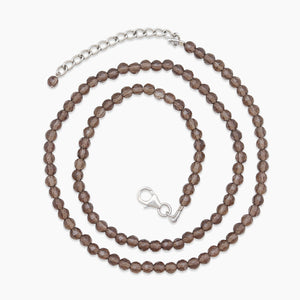 Natural Smoky Quartz Beads Necklaces