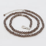 Natural Smoky Quartz Beads Necklaces