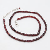 Garnet Beads Necklaces