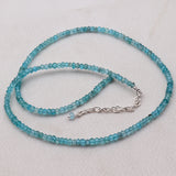 Aquamarine Beads Necklace