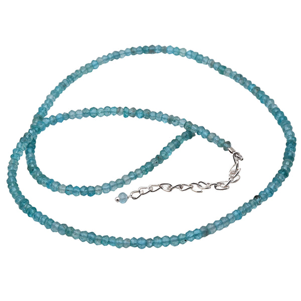 Aquamarine Beads Necklace