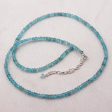 Aquamarine Beads Necklace