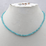 Aquamarine Beads Necklace