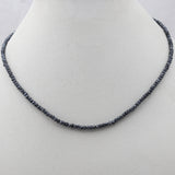 Gunmetal Beads Necklace