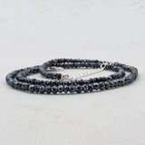 Gunmetal Beads Necklace