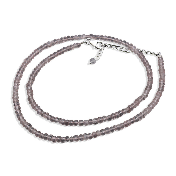 Rose Quartz Beads Necklace