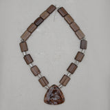 Smokey Quartz & Agate Beads Necklaces