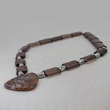 Smokey Quartz & Agate Beads Necklaces