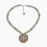 Green Amethyst & Ocean Jasper Beads Nacklaces