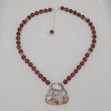 Sun Stone & Agate Beads Necklaces