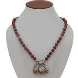Sun Stone & Agate Beads Necklaces