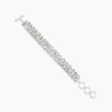 Rainbow Moonstone Silver Bracelets