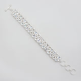Rainbow Moonstone Silver Bracelets