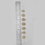 Rutilated Quartz Silver Bracelets