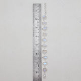 925 Silver Rainbow Moonstone Bracelets