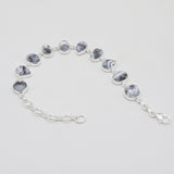 Dendritic Opal Silver Bracelets