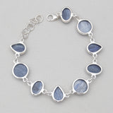 925 Sterling Silver Kyanite Bracelets