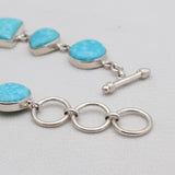 Mexican Turquoise Silver Bracelets