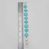Mexican Turquoise Silver Bracelets