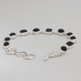 Black Onyx Silver Bracelets