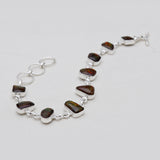 925 Sterling Silver Ammolite Bracelets