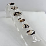 925 Silver Peanut Wood Jasper Bracelets