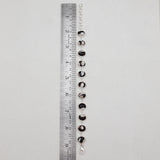 Peanut Wood Jasper Silver Bracelets