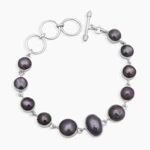 925 Sterling Silver Star Ruby Bracelets