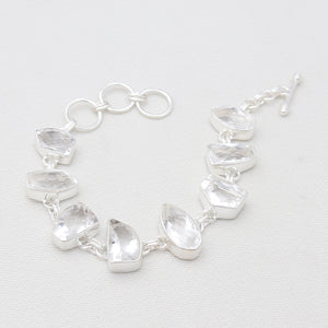 925 Sterling Silver Crystal Bracelets