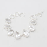 925 Sterling Silver Crystal Bracelets